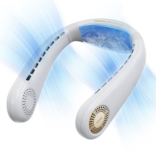 Torras COOLiFY Air 5000mAh Wearable Neck Cooling Fan - Apricot Dune