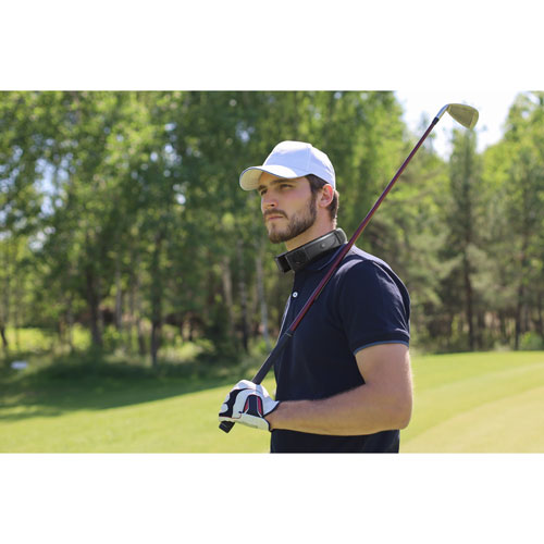 Climatiseur pour le cou de 5000 mAh COOLiFY 2S de Torras - Noir brillant