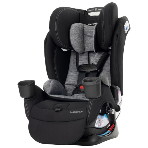 Evenflo All4Stages Slim+ All-in-One Booster Car Seat - Howell Black