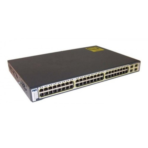 REFURBISHED GOOD Cisco WS-C3750-48TS-S 3750 48 port switch