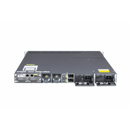 Open box Cisco WS-C3750X-24P-E 24port POE IP service switch with C3KX-NM-1G. 1 Year warranty.