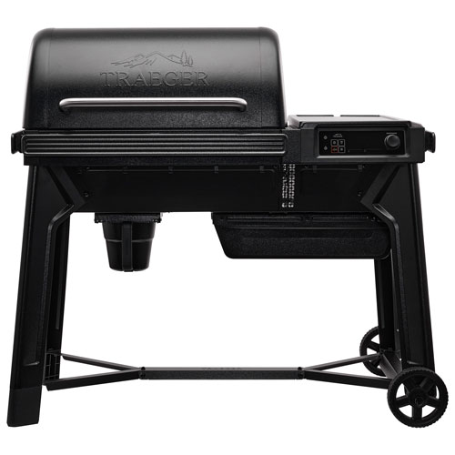 Barbecue et fumoir à granules de bois Woodridge de Traeger - Noir