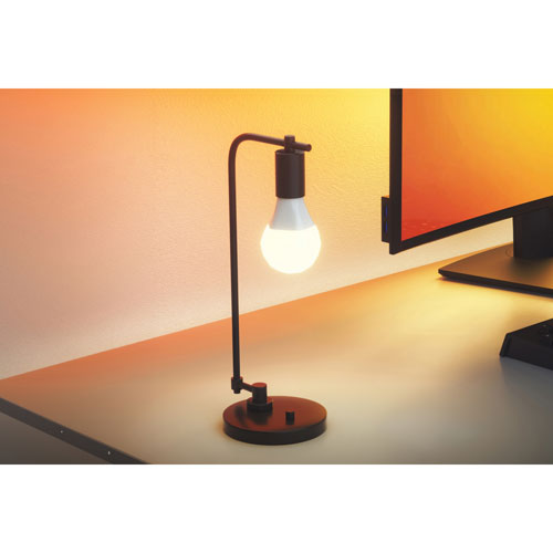 Nanoleaf Essentials A19 Smart/Wi-Fi LED Light Bulb with Matter Capability - 2 Pack - White & Colour