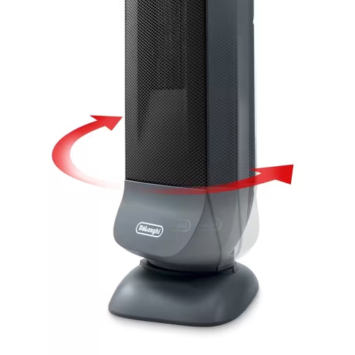 Open Box- De'longhi HFX27S15SBCA Ceramic 23 In Digital Tower Heater