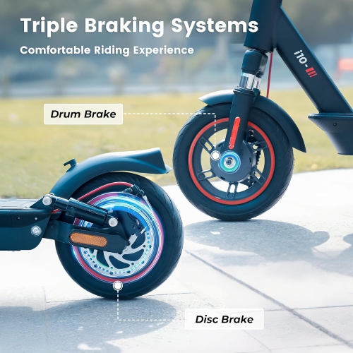 Trottinette électrique repliable i10 pour adultes - Noir