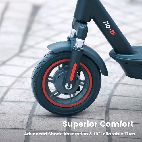 Trottinette électrique repliable i10 pour adultes - Noir