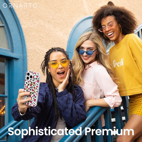 ORNARTO for iPhone 16 Pro Max Case Magnetic, [Compatible with MagSafe] Cute Leopard Cheetah Pattern TPU Slim Transparent Shockproof Phone Case