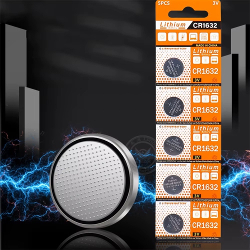 Lot 3V 125mAh CR1632 Coin Cell Batteries BR1632 LM1632 ECR1632 Button Battery