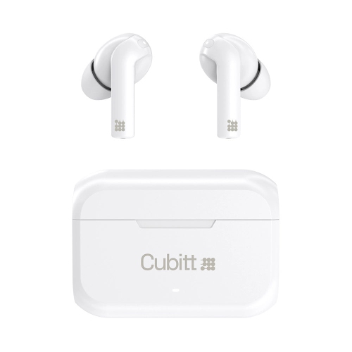 Cubitt True Wireless Earbuds Generation 2, 5.3 Bluetooth, IPX5 Water reistance, Premium Sound, Touch Control, Built in Microphone, Voice Assistance,