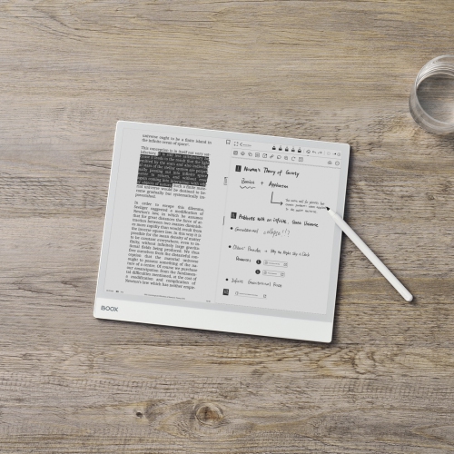 BOOX Note MAX :13.3-inch Black&White E-ink tablet | 300 ppi 6G 128 G Storage | Stylus and Note Taking Functions