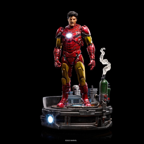 Iron Man Unleashed Deluxe - Marvel Comics - Art Scale 1/10