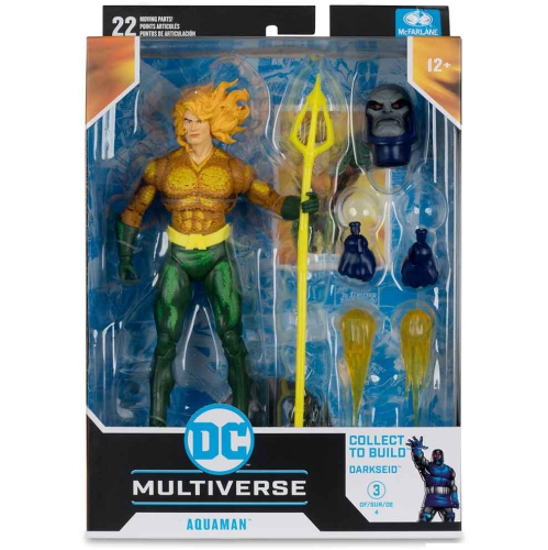 DC Multiverse Justice League Task Force 7 Inch Action Figure BAF Darkseid - Aquaman 16-Bit