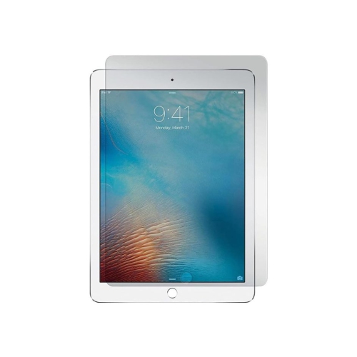 Protecteur d'écran en verre trempé noir GineGuard convient à l'iPad Air 2/Pro 9,7 d'Apple