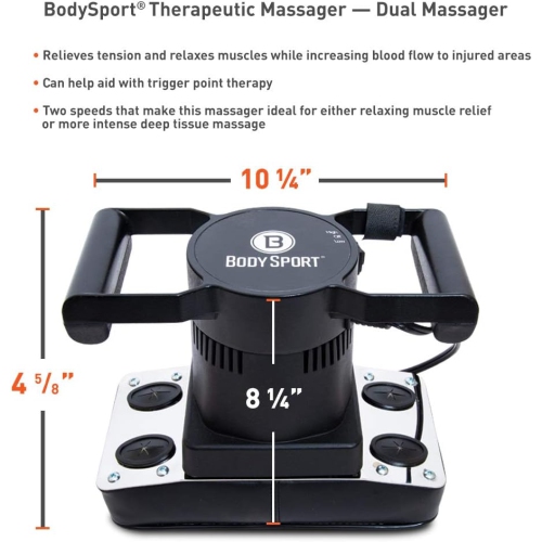 Open Box - Body Sport Variable Speed Professional Vibrating Massager for Pain and Aching Muscles