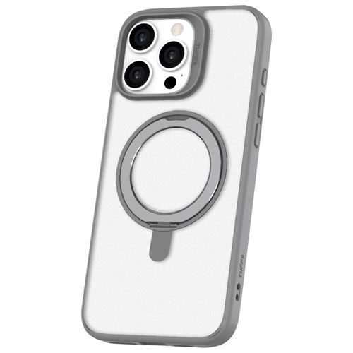 TUFF8  Refurbished (Good) Glide 360 Fitted Hard Shell Case With Magsafe for Iphone 16 Pro Max - Clear