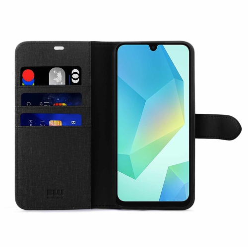 Blu Element Folio 2 en 1 noir | Compatible avec le Galaxy A16 5G