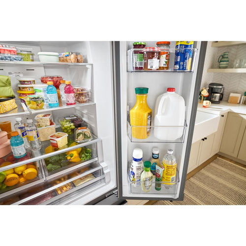 Whirlpool 36" 30.52 Cu. Ft. French Door Refrigerator (WRFF3136SZ) - Stainless Steel
