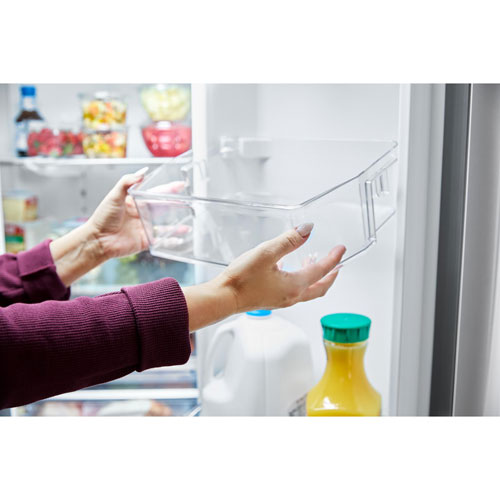 Whirlpool 36" 30.52 Cu. Ft. French Door Refrigerator (WRFF3136SZ) - Stainless Steel