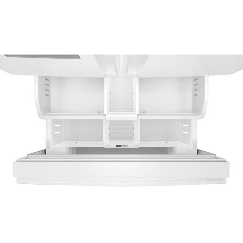 Réfrigérateur deux portes 29,58 pi³ 36 po, distributeur glaçons/eau de Whirlpool - Blanc