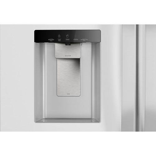 Réfrigérateur deux portes 29,58 pi³ 36 po, distributeur glaçons/eau de Whirlpool - Blanc