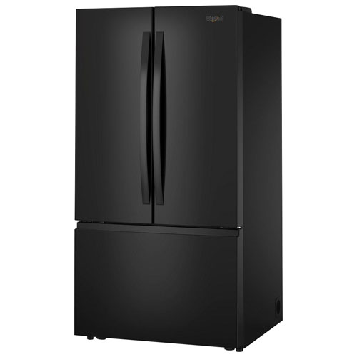 Réfrigérateur deux portes 30,52 pi³ 36 po avec distributeur d'eau de Whirlpool - Noir