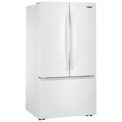 Whirlpool 36" 30.52 Cu. Ft. French Door Refrigerator with Water Dispenser - White