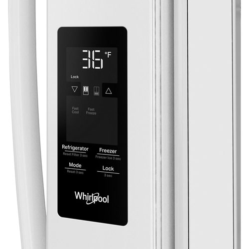 Whirlpool 36" 30.52 Cu. Ft. French Door Refrigerator with Water Dispenser - White