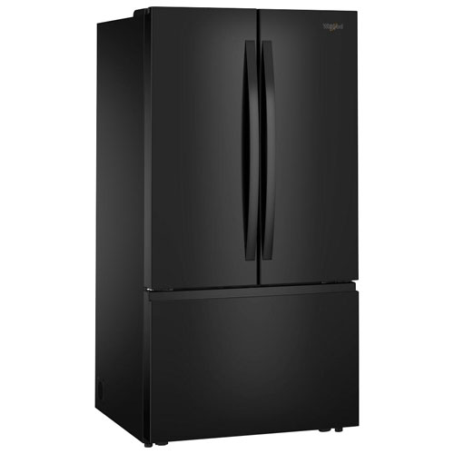 Whirlpool 36" 30.52 Cu. Ft. French Door Refrigerator - Black