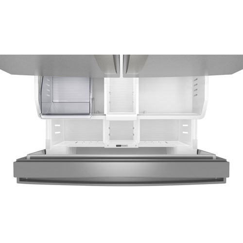 Réfrigérateur à deux portes 30,52 pi³ 36 po avec distributeur d'eau de Whirlpool - Inox