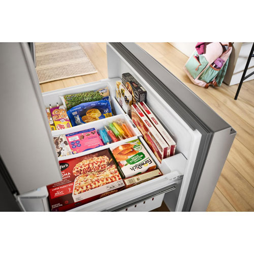 Whirlpool 36" 30.52 Cu. Ft. French Door Refrigerator with Water Dispenser (WRFF3336SZ) - Stainless Steel