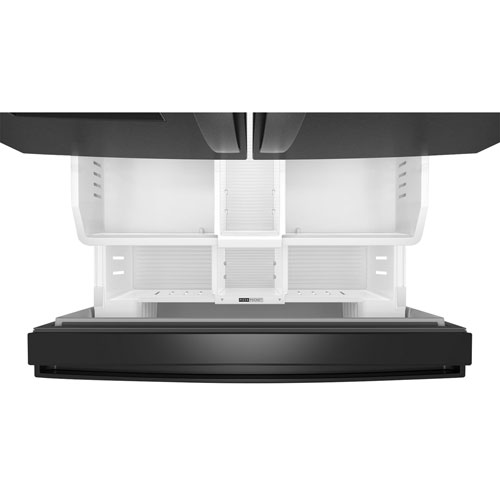 Whirlpool 36" 29.58 Cu. Ft. French Door Refrigerator with Water & Ice Dispenser - Blk Stnlss