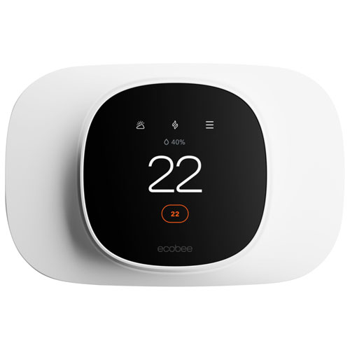 ecobee Smart Thermostat Essential Trim Plate - White