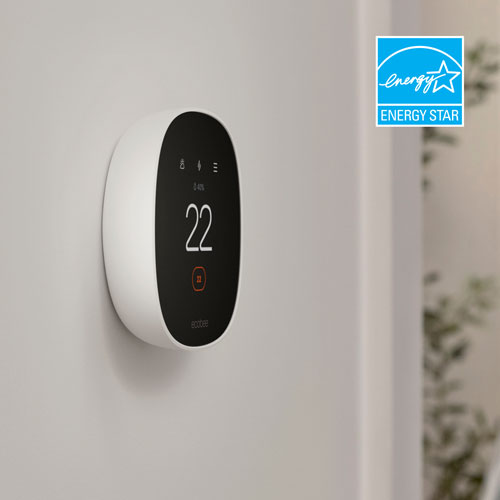 Thermostat intelligent Wi-Fi Essential d'ecobee - Blanc
