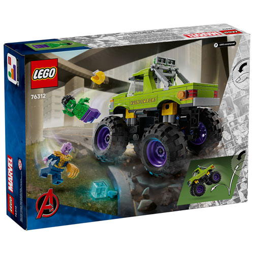 LEGO Marvel : Le camion de Hulk contre Thanos - 229 pièces