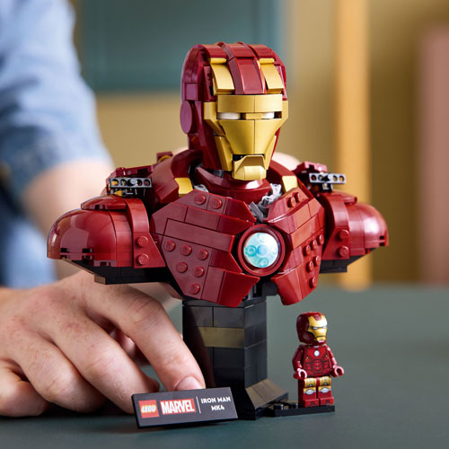 LEGO Super Hero: Marvel Iron Man MK4 Bust - 436 Pieces (76327)