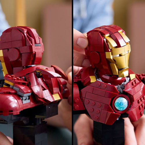 LEGO Super Hero: Marvel Iron Man MK4 Bust - 436 Pieces (76327)