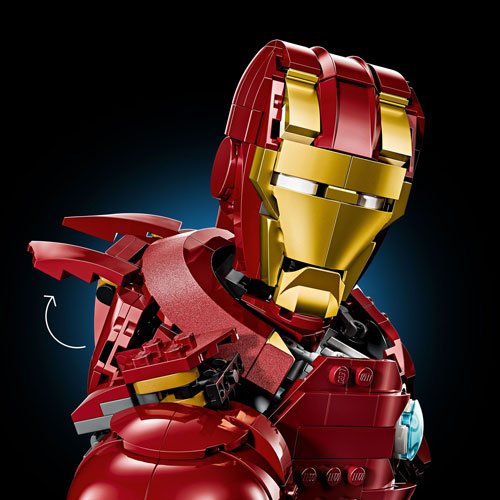 LEGO Super Hero: Marvel Iron Man MK4 Bust - 436 Pieces (76327)