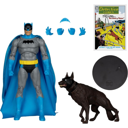 DC Multiverse Silver Age 7 Inch Action Figure - Batman & Ace The Bat-Hound