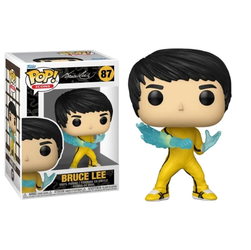 Funko Pop! Icons Bruce Lee Vinyl Figure Bruce Lee #87