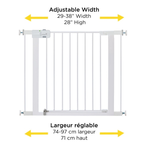 Easy Install Walk-Through Gate - White