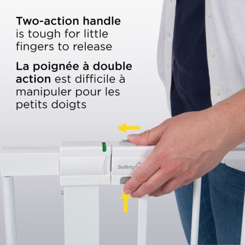 Easy Install Walk-Through Gate - White