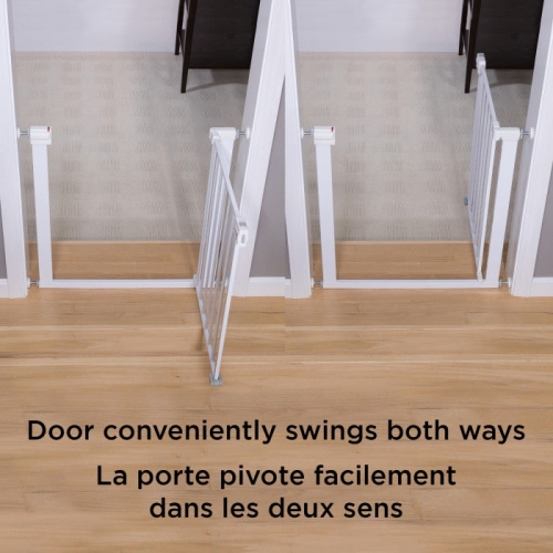 Easy Install Walk-Through Gate - White