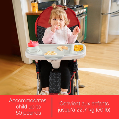 Chaise haute ultra-haute Mickey 3D de Peeking