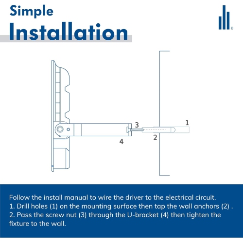 Hyperikon LED Flood Light 200W 180° Rotatable Bracket, 5000k, 16000 Lm, Super Bright Outdoor LED Floodlight, Weatherproof IP65