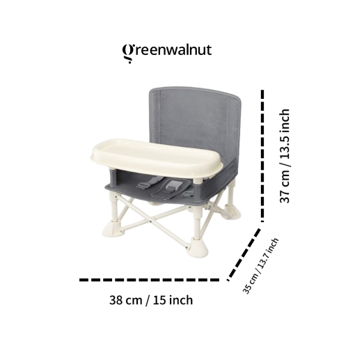 Portable Baby Chair | Camp Chair | Booster Seat With Removable Tray