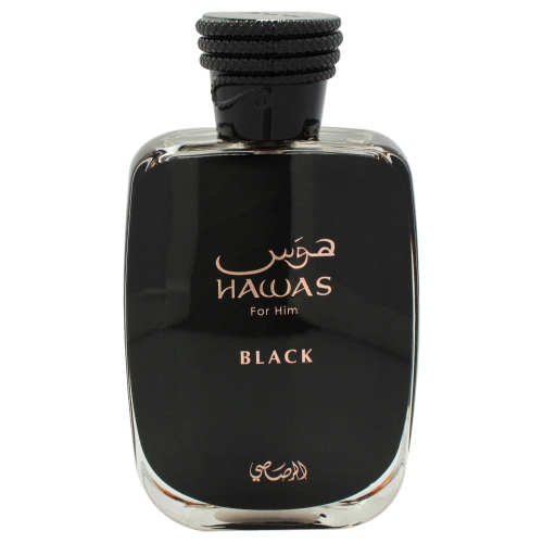 Hawas Black by Rasasi for Men - 3.38 oz EDP Spray