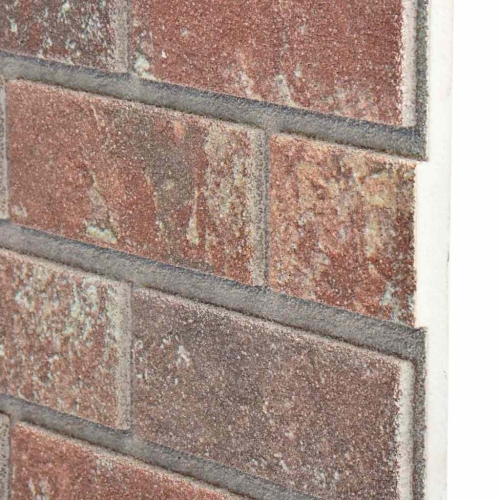 vidaXL 3D Wall Panels with Dark Brown & Grey Brick Design 10 pcs EPS