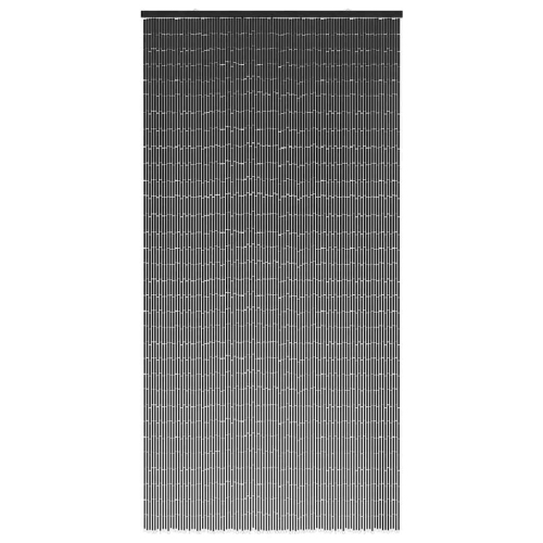 vidaXL Insect Door Curtain Dark Grey 100x200 cm Bamboo