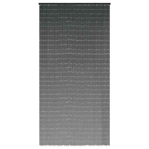 vidaXL Insect Door Curtain Dark Grey 100x220 cm Bamboo
