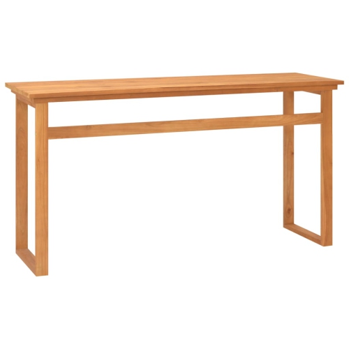 vidaXL Desk 120x45x75 cm Solid Wood Teak